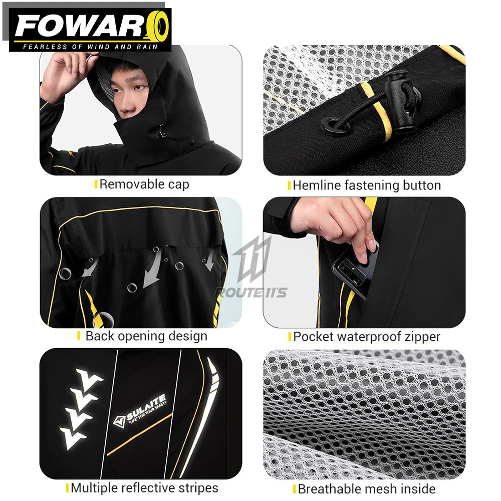 Рисунок 6 - Светоотражающий мотоциклетный дождевик