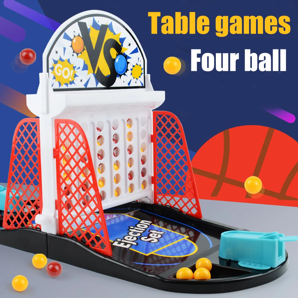 Mini-jeu de basket-ball de Table pour 2 personnes, jeu de tir au doigt,  Puzzle pour l'éducation précoce et interactif Parent-enfant - AliExpress