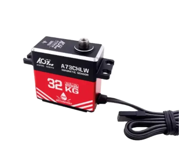 

AGFRC aluminum shell A73CHLW 73g lightweight 32KG high torque steel gear waterproof digital servo