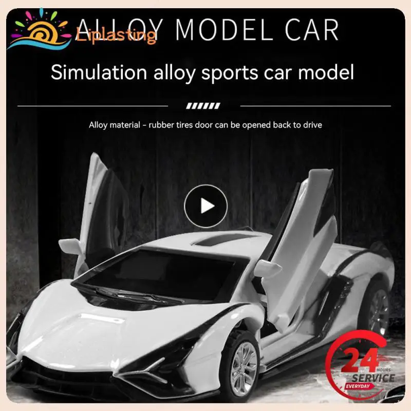 

Моделирующая модель автомобиля из сплава, открывающаяся задняя часть двери мальчика, детские игрушечные украшения для автомобиля, игровая устойчивость