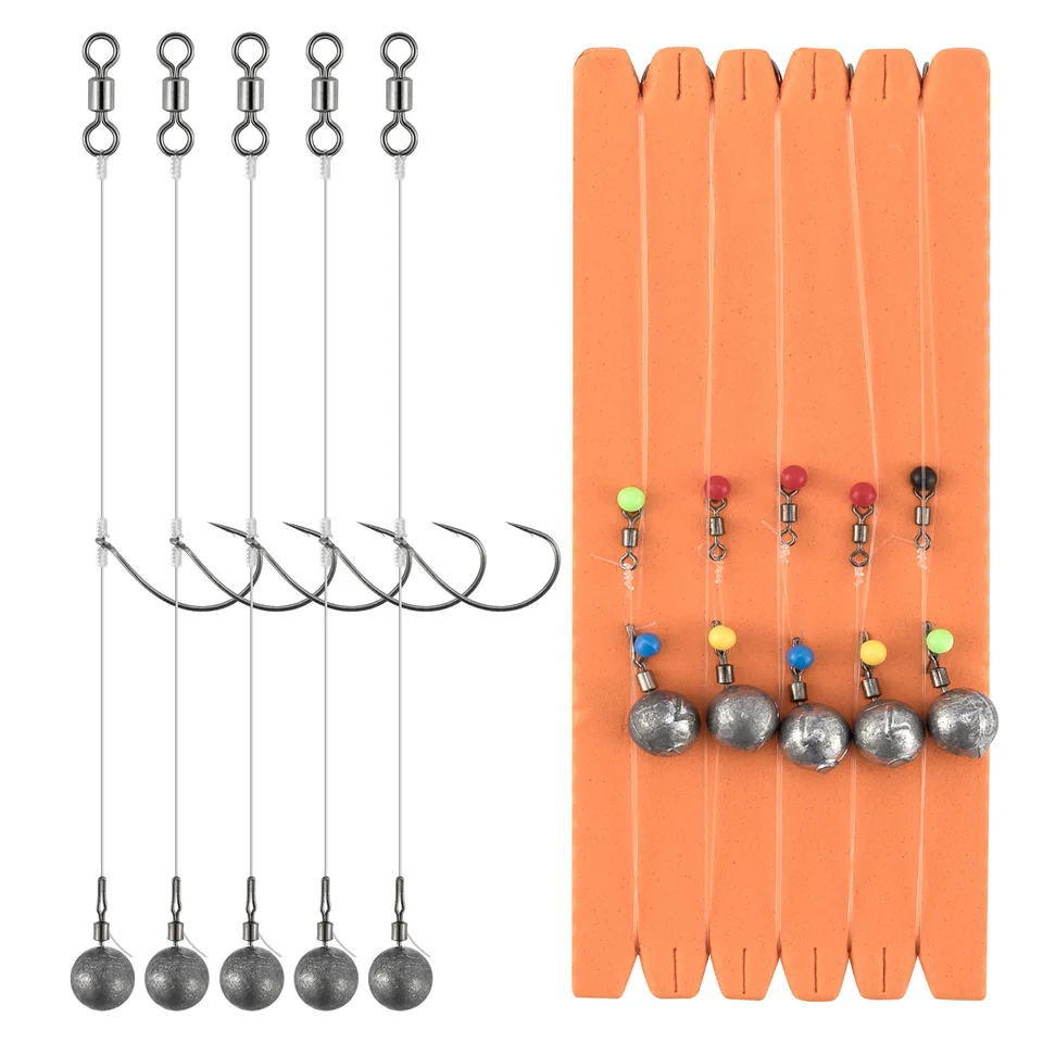 Juego de anzuelos para señuelos de pesca, señuelos para peces de tamaño Juego de anzuelos para señuelos de pesca, señuelos para peces de tamaño