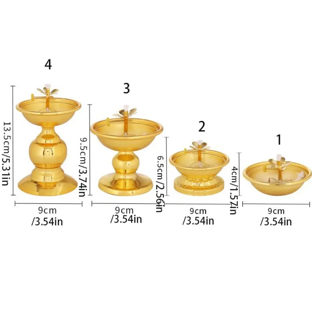 Alloy Oil Lamp Holder Ornament