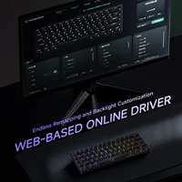 MONSGEEK FUN60 PRO&MAX HE Machanical Keyboard Magnetic Switch 60% Wireless Gaming Keyboard Rapid Trigger 8K ARGB Custom Keyboard - Image 5