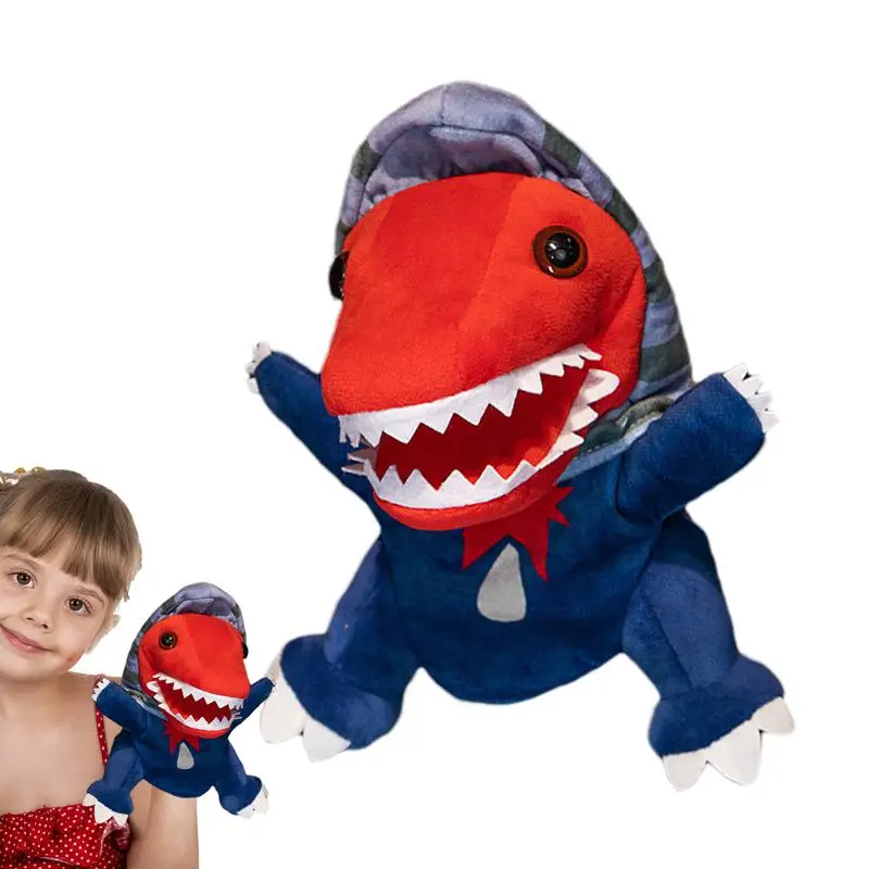 

Игривое животное, ручная работа, мягкая ткань, персонаж, игрушки для детей, необычное изображение на палец, история для мальчиков и девочек