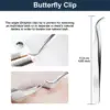 Volume Tweezers for Eyelash Extensions,Precision Lash Tweezers for Mega Volume And 3D 6D 10D Mink Eyelash Fan Making 2