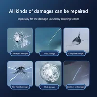 Car Windshield Cracked Repair Tool Upgrade Auto Glass Repair Fluid Auto Window Scratch Crack Restore Car Accessories DIY 2