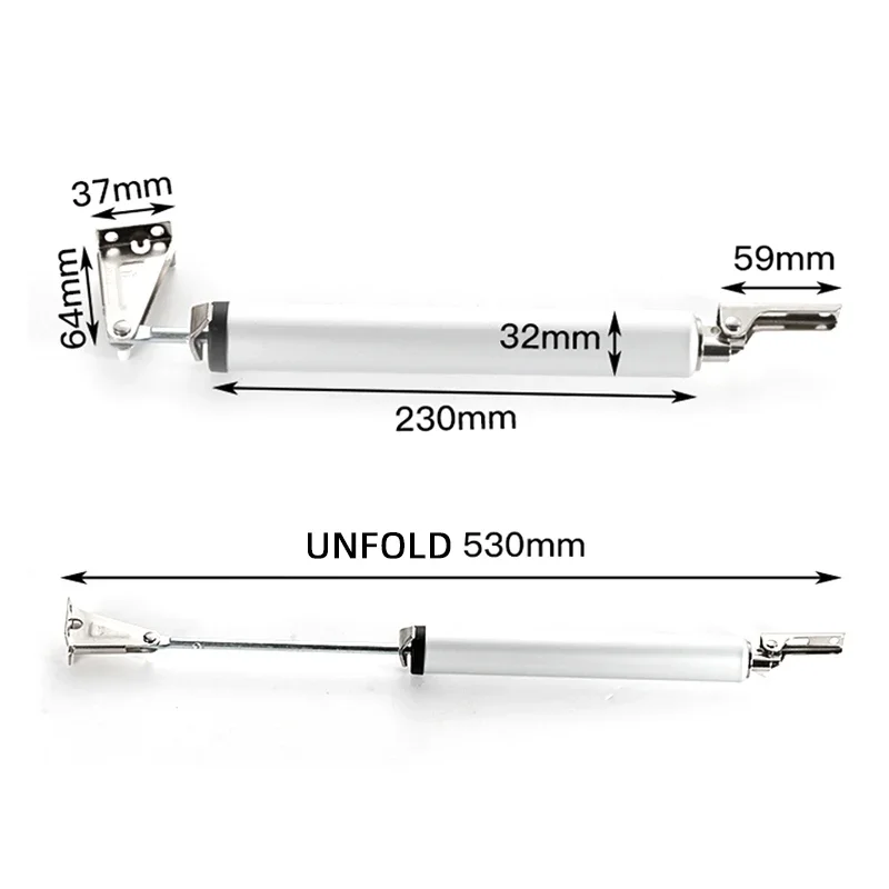 Automatic Door Soft Close 90 Degrees Within The Positioning Stop Buffer Adjustment,Door Closer Furniture Hardware
