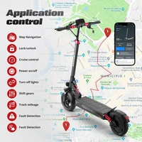 Nouvelle trottinette électrique KICKWEY T4 PRO 2026, moteur 1000W, batterie lithium haute performance 48V20AH, étanche IP65, contrôle par application, charge maximale 150KG, vitesse maximale 45km/h, autonomie maximale 80km, pneus tout-terrain larges 10*3.5 pouces. 3