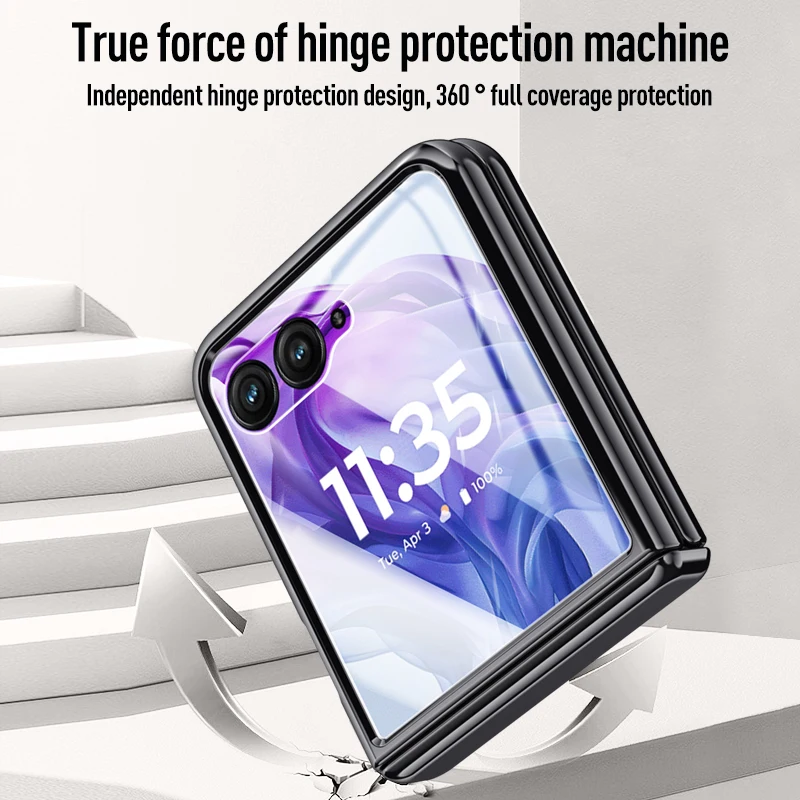 Ultra Plated 360° Protective Anti-Drop Phone Case with Tempered Front Film