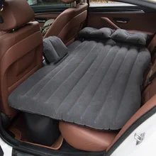 Suministros de tapicería para coche, cama media plegable para coche, colchón inflable Flocado de PVC para viaje al aire libre