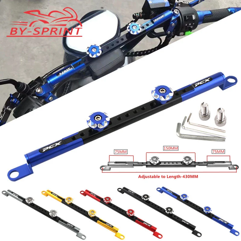 

Hot Sale Motorbike Handlebar Balance Bar For Honda PCX150 PCX125 PCX160 22-21 Adjustable Multifunction Crossbar PCX 160/125/150