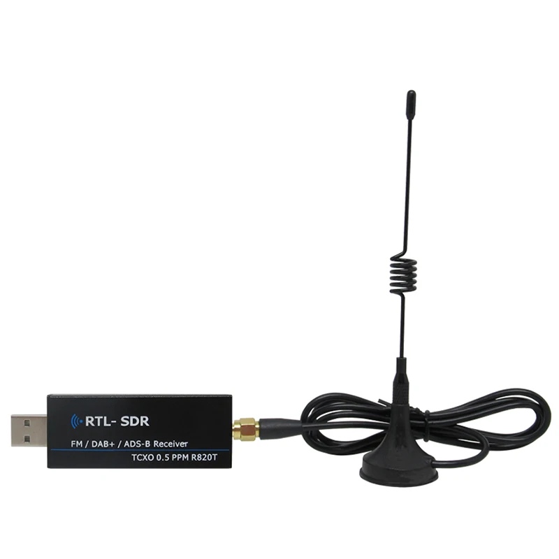 

RTL2832U RTL SDR Receiver USB RTL-SDR Dongle With 0.5Ppm TCXO SMA MJZSEE A300U
