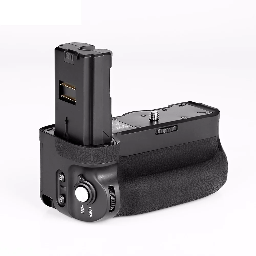 Meike MK-A9 Pro Vertical Battery Grip with 2.4G Remote Controller for Sony A9 A7RIII A7R3 A7III Cameras /Replace as VG-C3EM