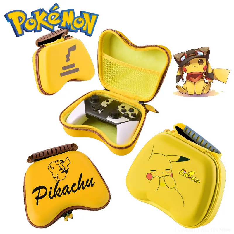 Pokemon Gamepad Pack Custodia Rigida Con Cerniera Portatile Custodia Protettiva Rigida Antiurto Per Xbox One/Switch Pro/Ps3