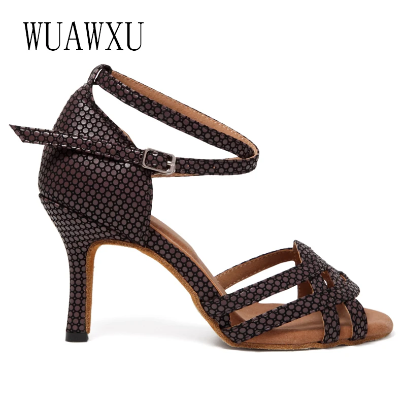 NATASHA2023 New Latin Dance Shoes for Women's Summer Sandals for Adult Dance Shoes Women's Indoor Soft Sole Professional Dance S