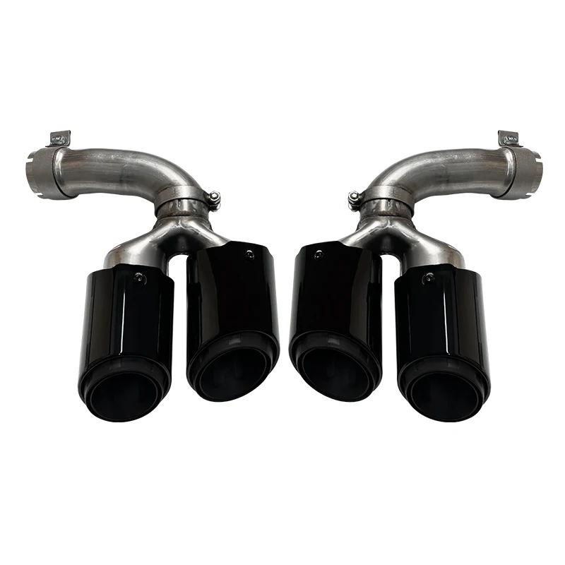 

Suitable for 18-24 Cayenne four outlet tailpipe coupe tailpipe exhaust modification Tail throat exhaust pipe
