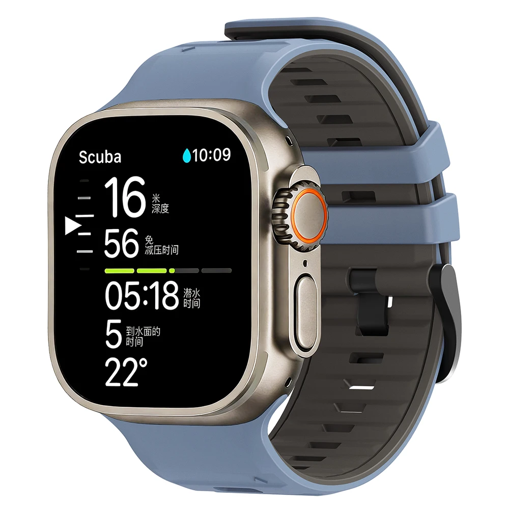 Breathable Silicone Bracelet Wrist Strap