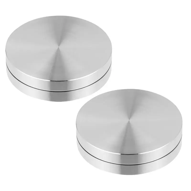 

2pcs Table Turntable Bearings Baking Tray Axle Rotating Cake Stand Cake Baking Turntable Rotating Base