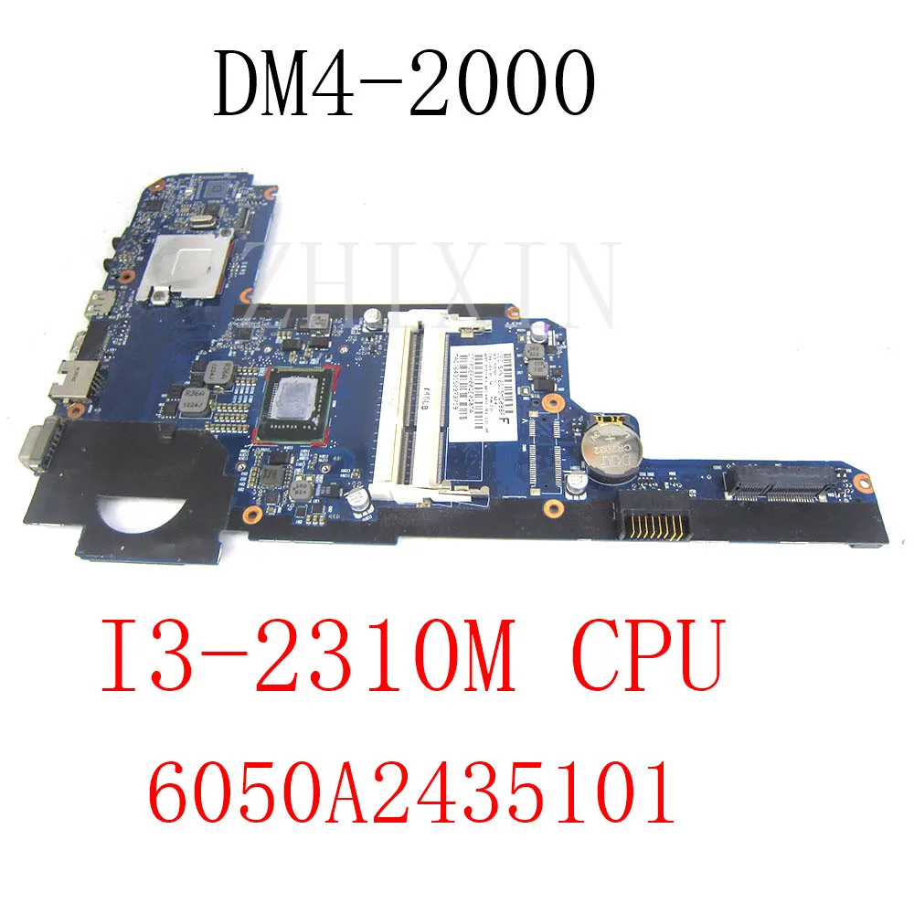 

yourui For HP Pavilion DM4-2015dx DM4-2000 Laptop Motherboard I3-2310M CPU DDR3 656092-001 6050A2435101-MB-A02 UMA