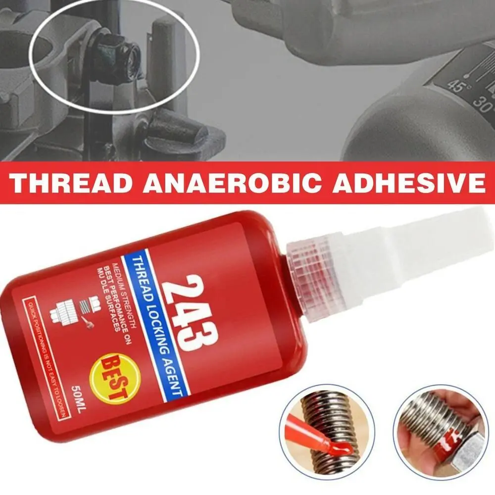AntilooseningLockingAdhesiveSealant50ml243ThreadLockBlueBolt