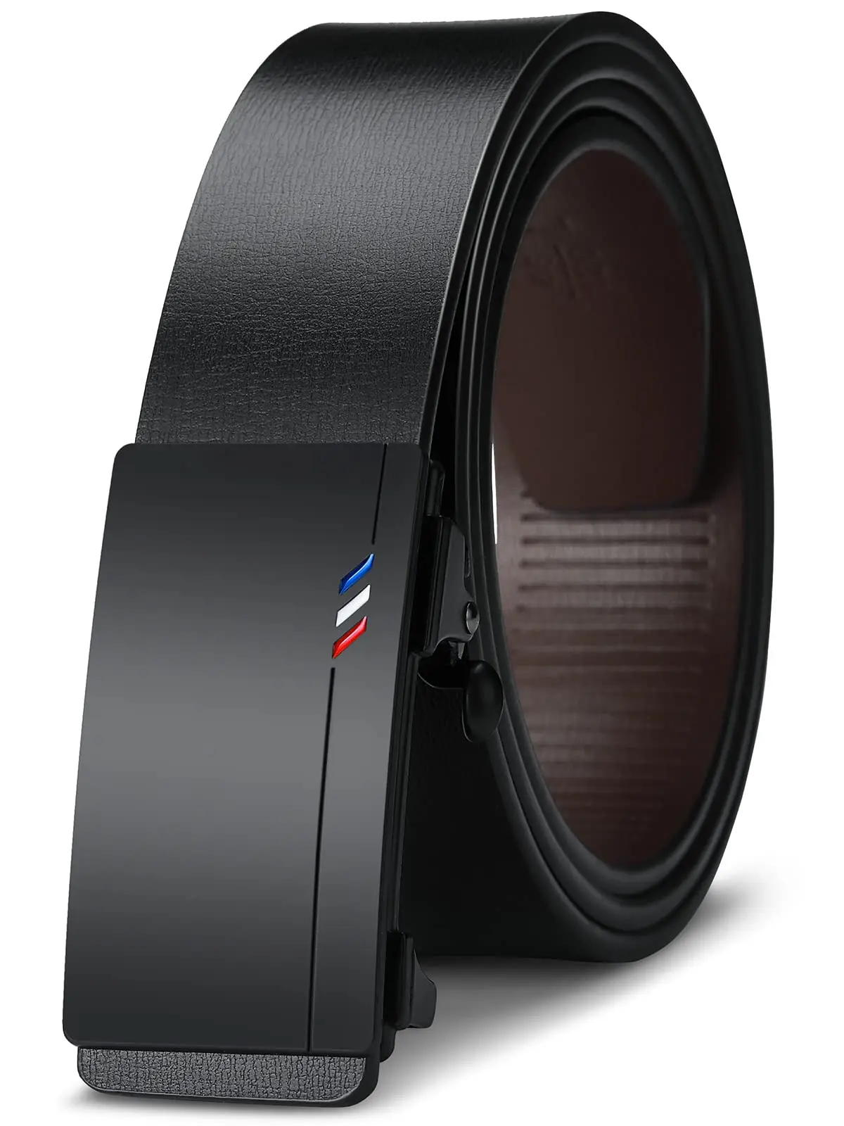 Cinto de couro PU genuíno masculino para jeans: estilo e durabilidade