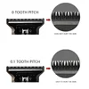 Kemei KM-2299 Barber Cordless Hair Trimmer 0mm Zero Gapped Carving Clipper Detailer Professional Electric Finish Cutting Machine 5