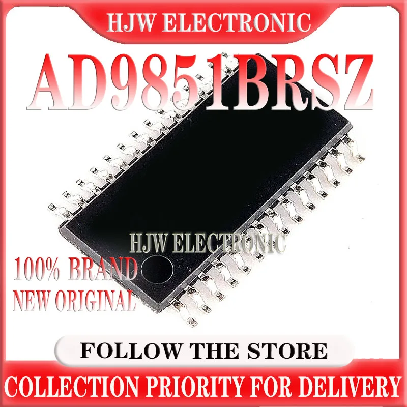 

1-10 шт. AD9851BRSZ AD9851BRSZRL SSOP28 новые Товары в наличии