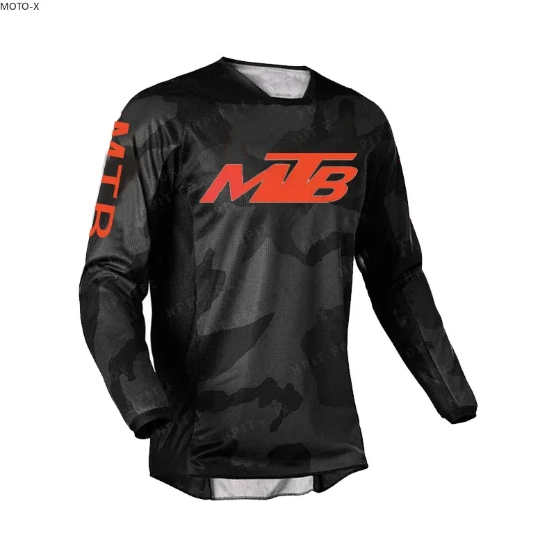 2026 Motocross Mountain Enduro Bike Clothing Bicycle Moto Downhill Women Men Cycling Jersey MTB Shirts BMX Mtb Spexcel