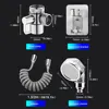 Handheld Faucet Diverter Valve Shower Head For Home Bathroom Kitchen Faucet Adapter Set Adjustable Diverter Valve Faucet 6