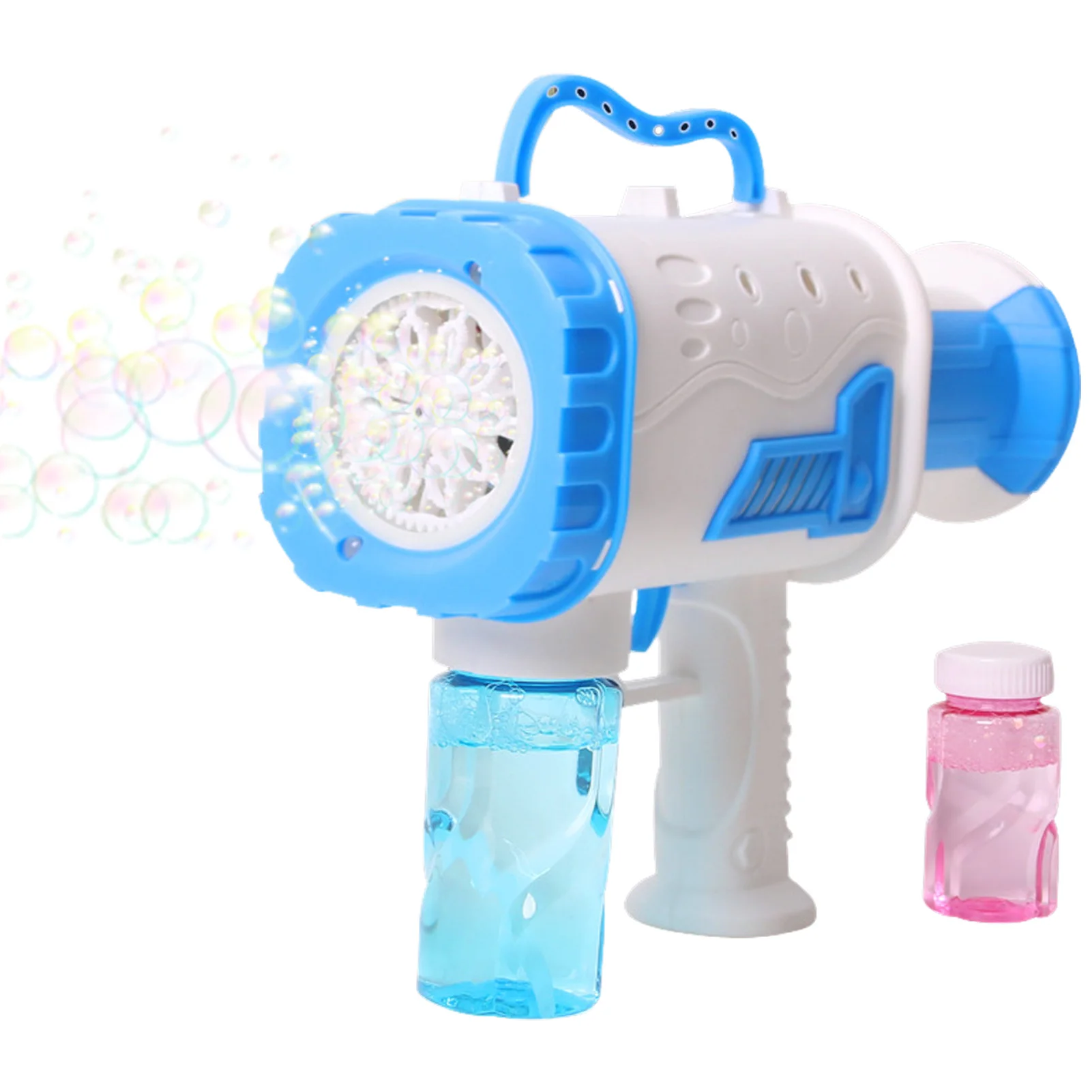 

Electric Rocket Bubble Guns Bubble Guns With Bubble Refill Solution For Kids Electric Bubble Makers For Party Favors Toddlers