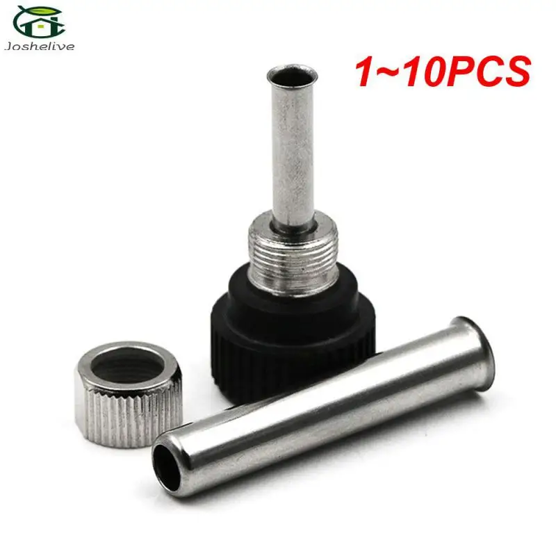 

1~10PCS Socket+Nut+Electric Wood Head,Soldering Station Iron Handle Accessories for 936 Iron head Cannula Iron Tip Bushing