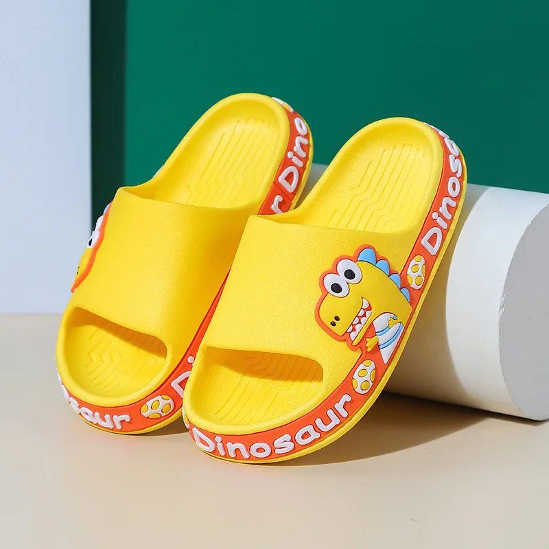 Kids Slippers for Boys Solid Color Summer Beach Indoor Baby Slippers Cute Girl Shoes Home Soft Non-Slip Children Slippers extra wide fit children's shoes