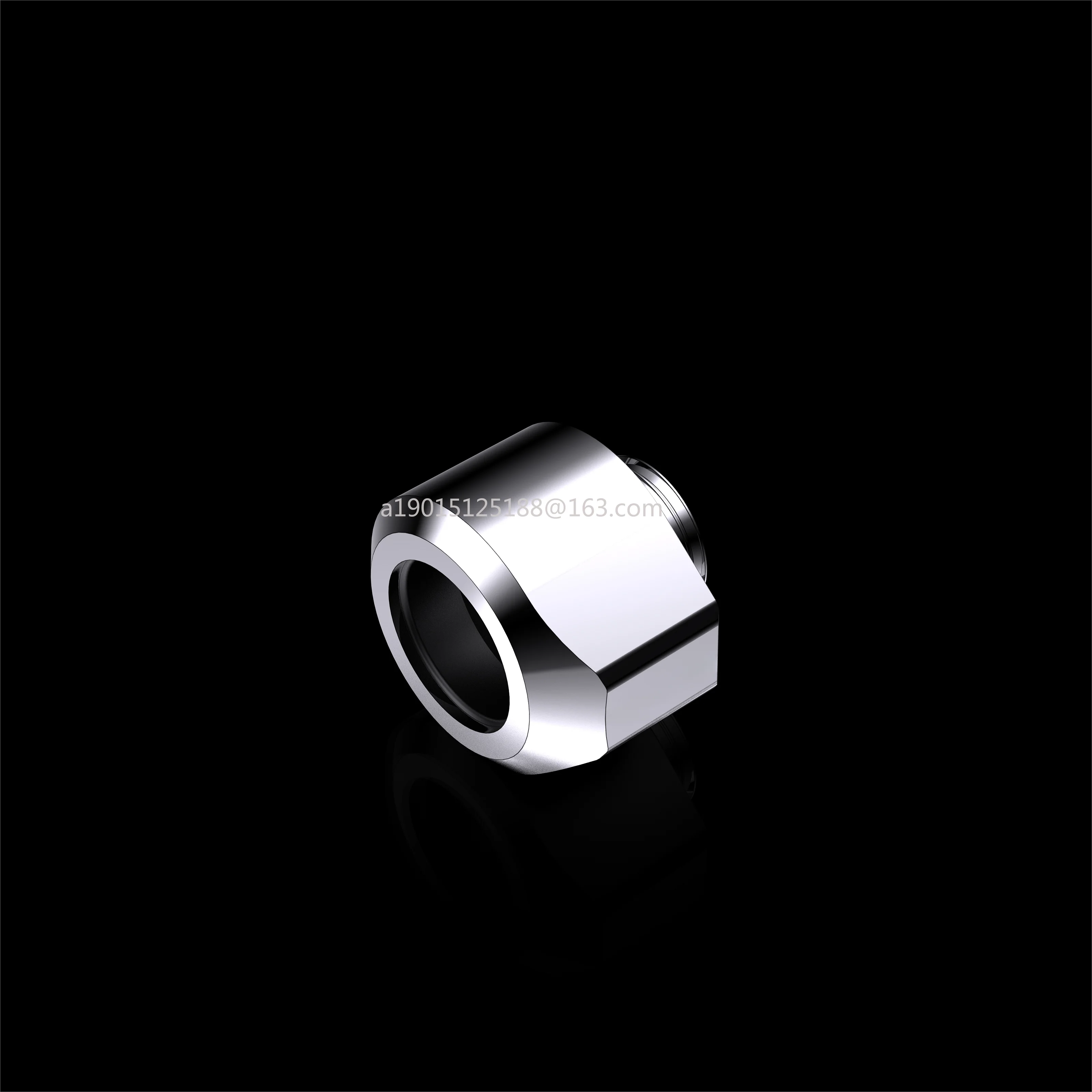 GD-FT14 anti-removal hard tube quick screw, smooth surface, boss handle, split water-cooled connector