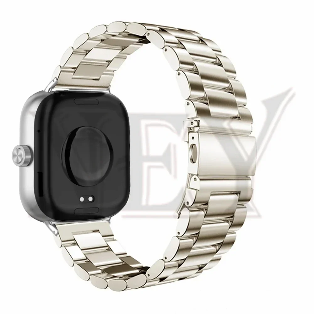 Stainless Steel Smartwatch Band - Elegant Link Bracelet Strap