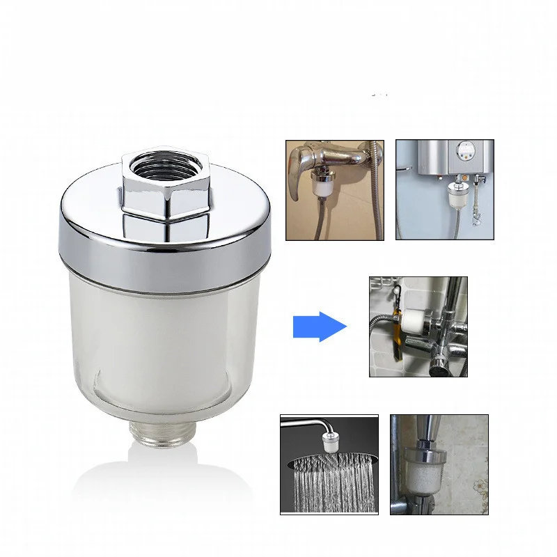 PP Cotton purifier Universal Hard Water Softener for Kitchen spray head shower Faucet Filter Purification Bathroom Accessories 2