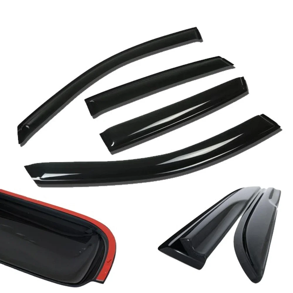 Car Window Accessories For Honda Civic 1996 1997 1998 1999 2000 Window Deflector Rain Guard Visor Awnings 1