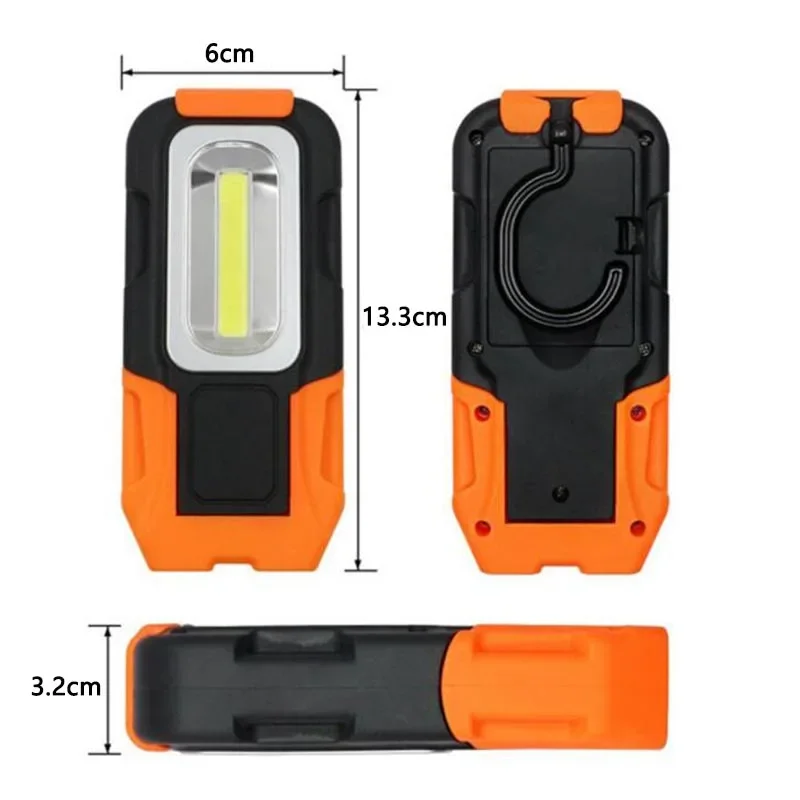 Outdoor Hook night light Torch Home hand work flash light Hiking hand LED Flashlight Magnetic For Car repair camping