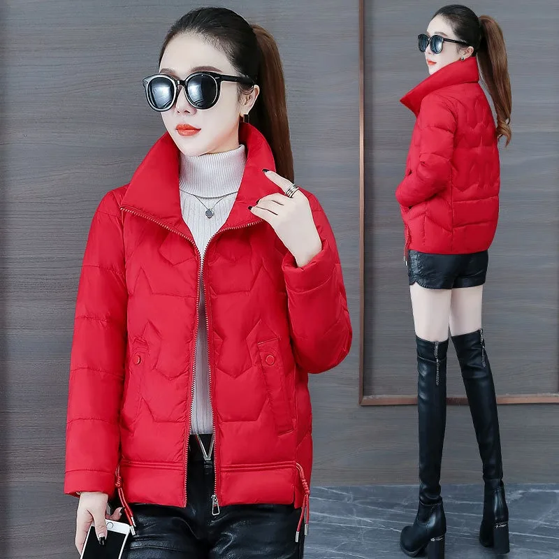 2023 Women White 90% Duck Down Jacket Winter Coat Female Short Little Fragrance Parkas Warm Slim Fit Outwear Frivolous Overcoat 2021 winter women 90% white duck down coat short thick warm puffer jacket female casual waterproof slim black parkas