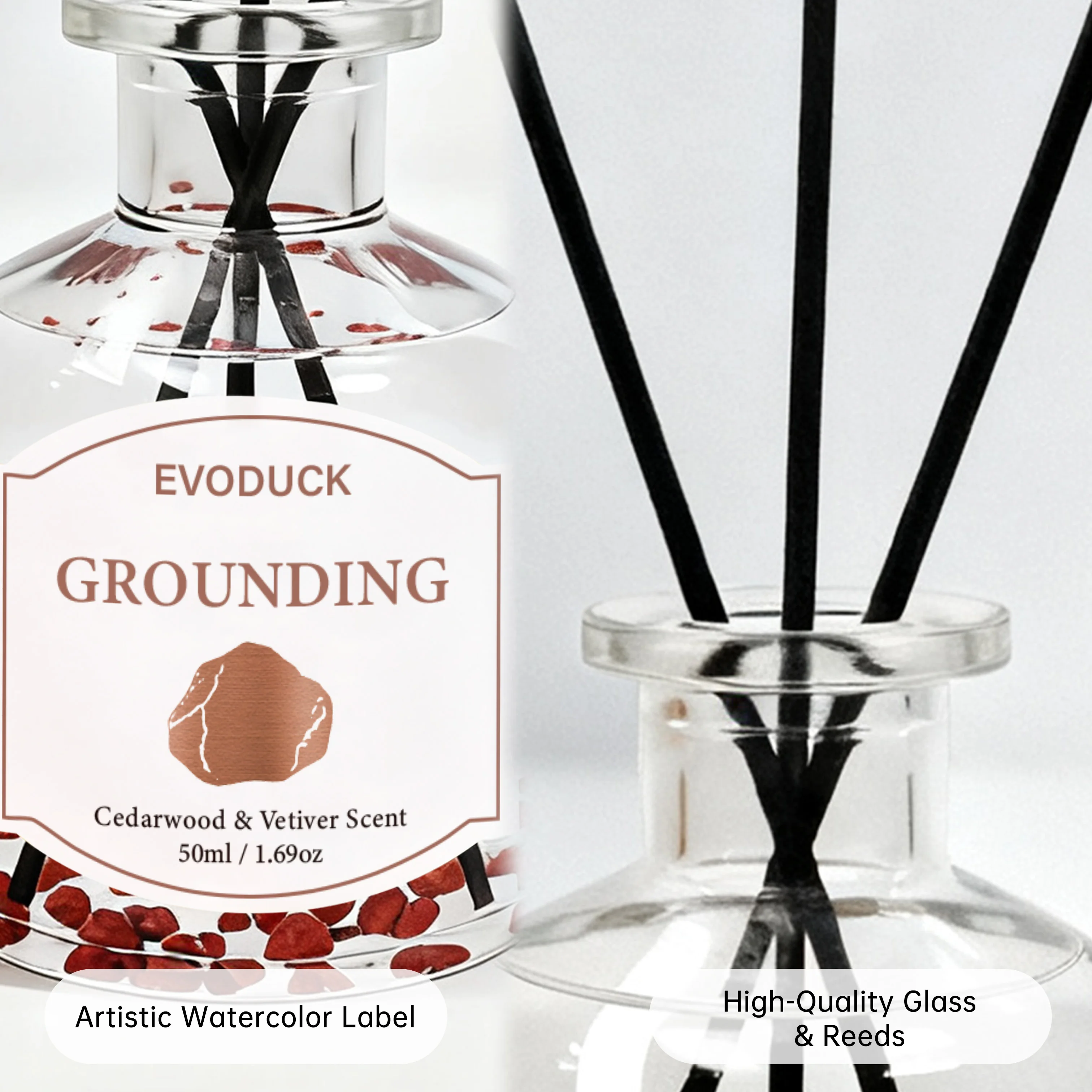 50ml Flameless Home Law of Attraction Grounding Manifestation Fragrance Room Oil with Reed Diffuser Stick Air Freshener Deco S2c15674d5e0d41ef97243cccccb6f80e2