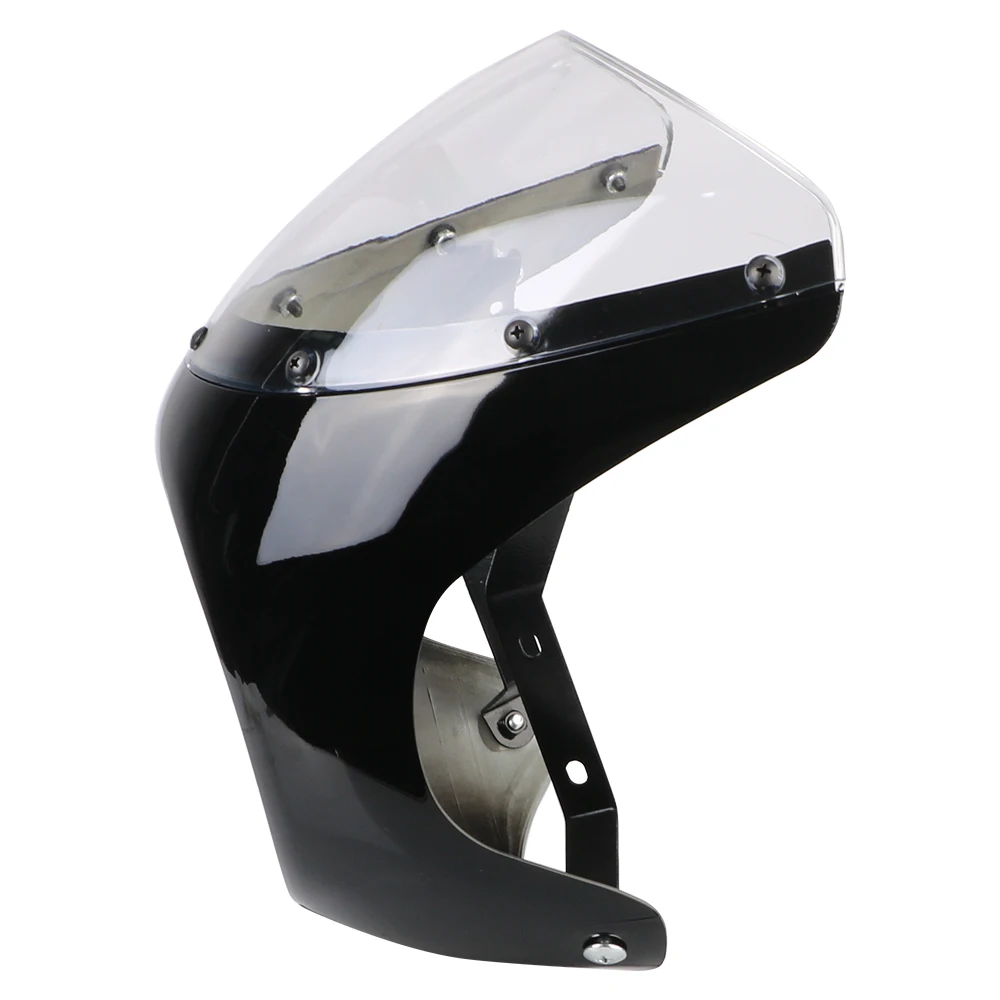 Retro Headlight Windscreen Motorbike Accessories Motorcycle Front ...