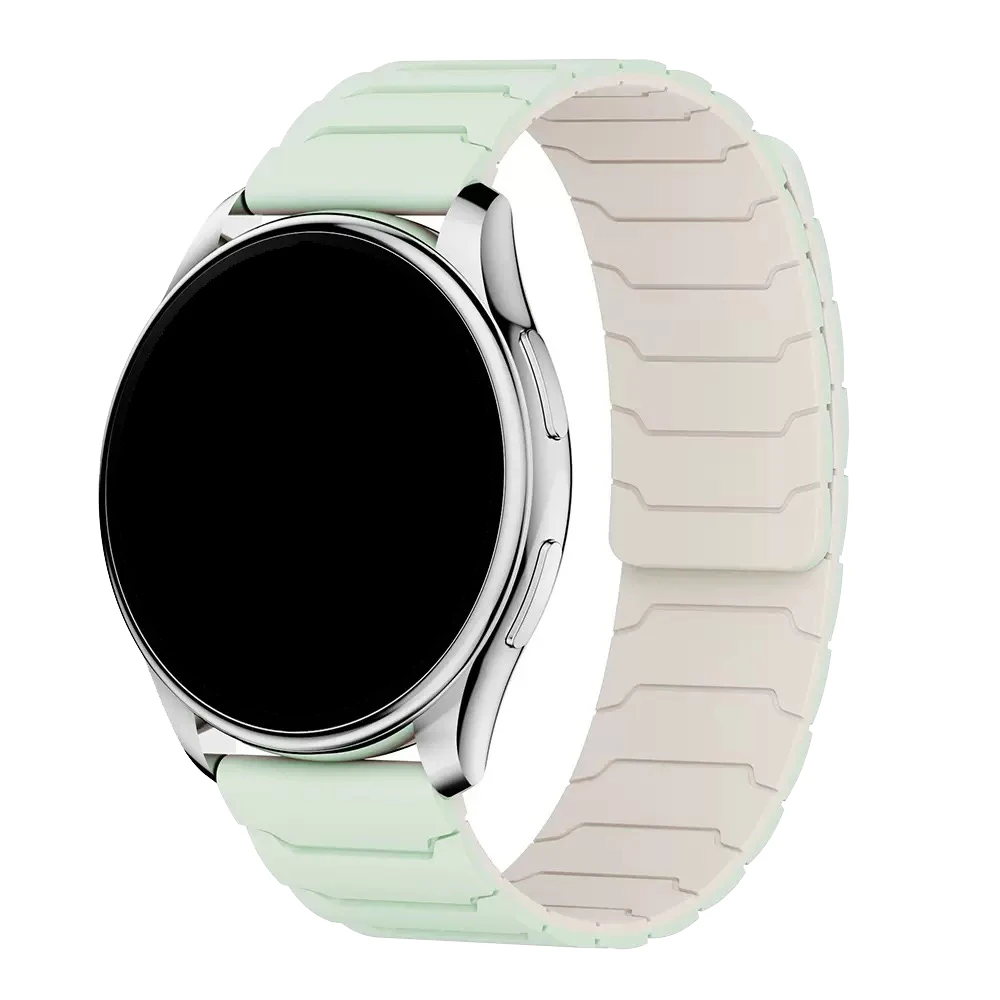 Magnetic Loop Silicone Sport Band - Universal Smartwatch Accessory, 22mm/20mm Strap