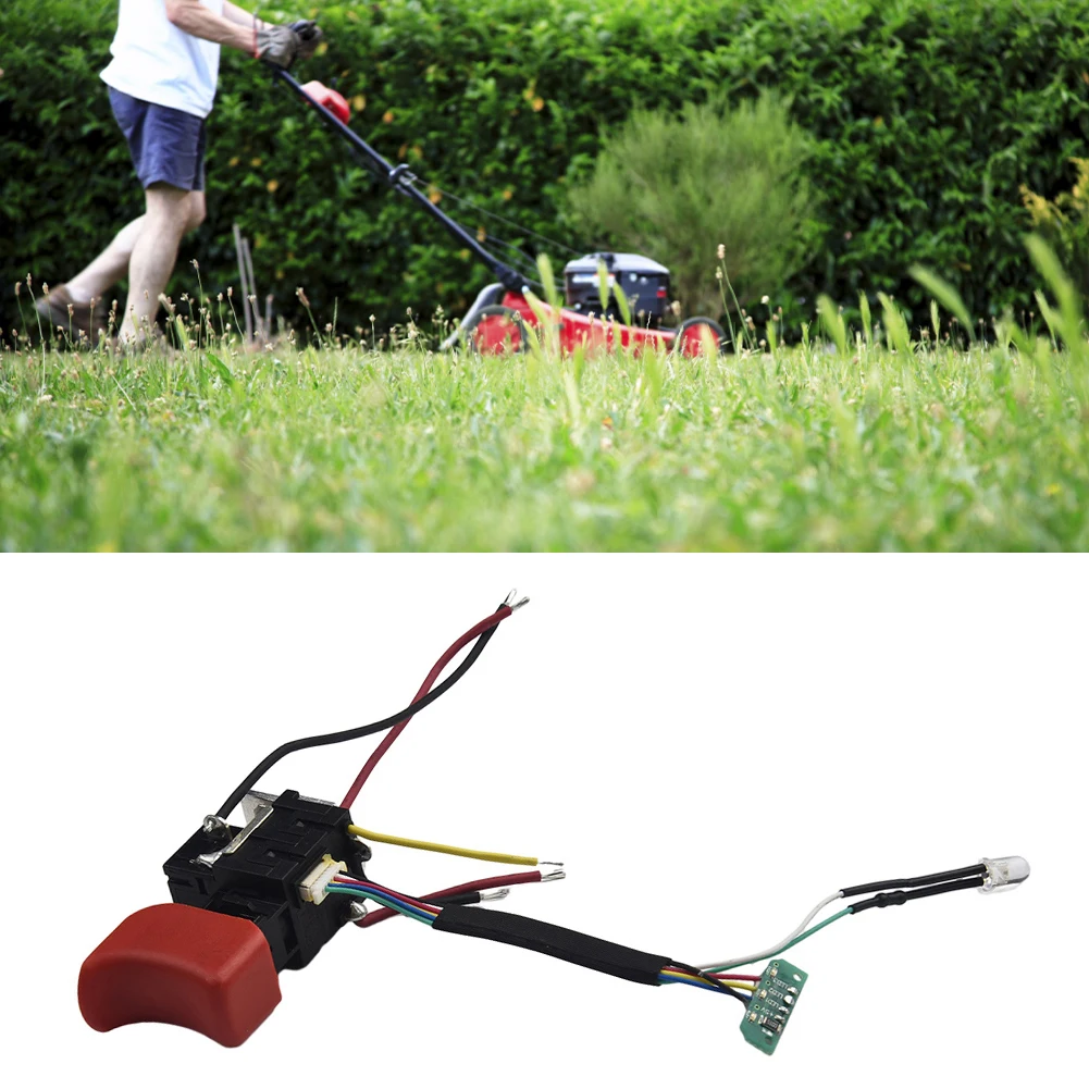 

1Pcs Speed Switch Replacement For Defond Power Tool Screwdriver EGD-1112B 12VDC 12A Lawn Mower Parts Garden Tool