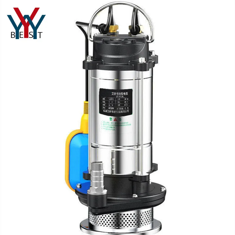 

Stainless steel submersible pump household agricultural irrigation pump small booster pump clean water sewage pump