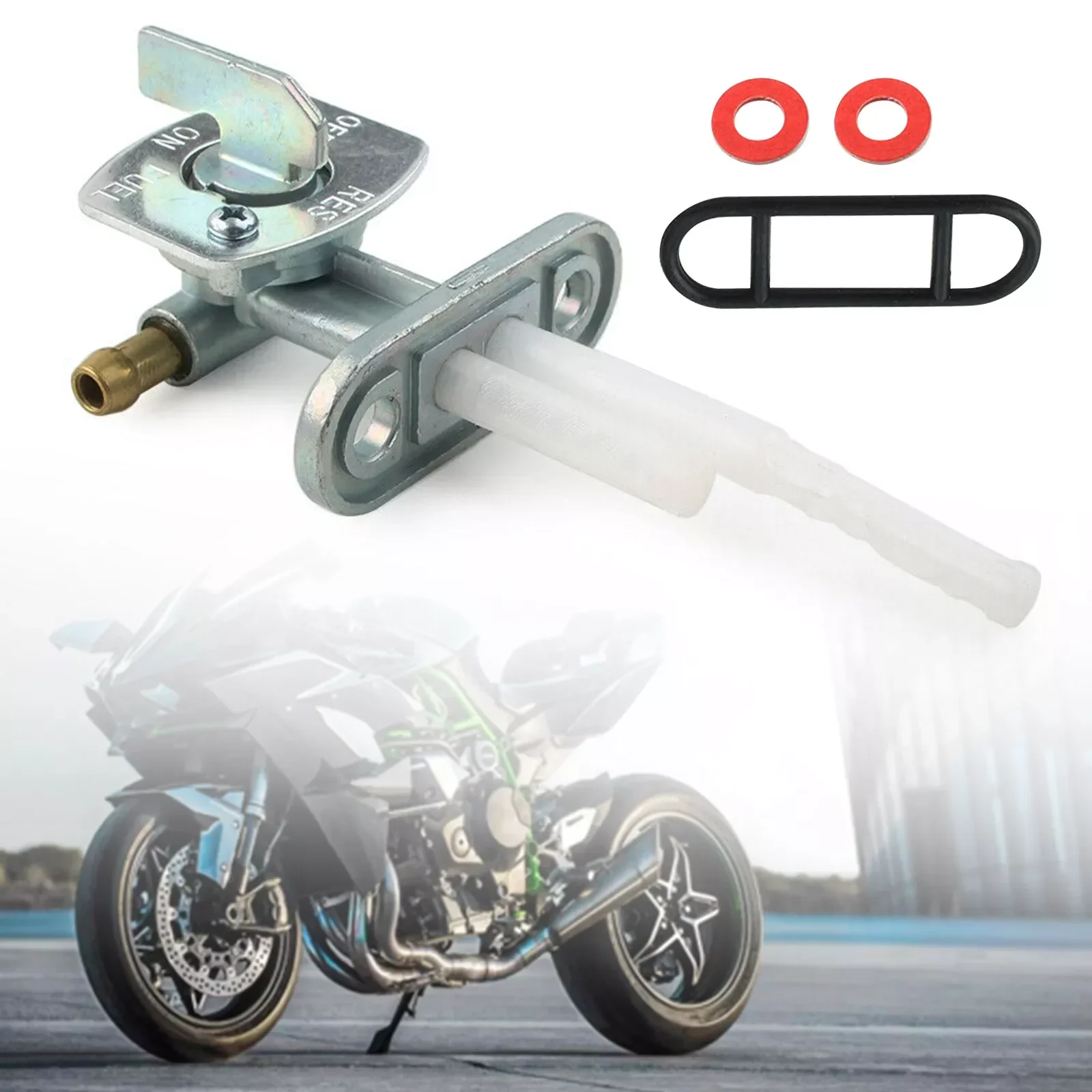 KIT VALVOLA DI intercettazione carburante essenziale include morsetti