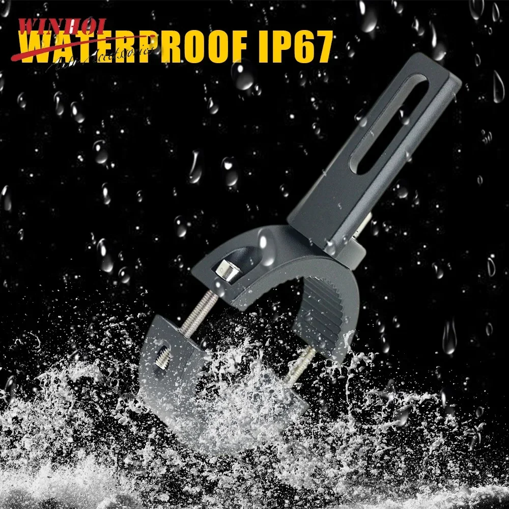 Motorcycle Mounting Bracket Spotlight Headlight Fog Driving Lights Brackets Universal Bicycles Mount Bracket Durable Reviews motorcycle light bracket