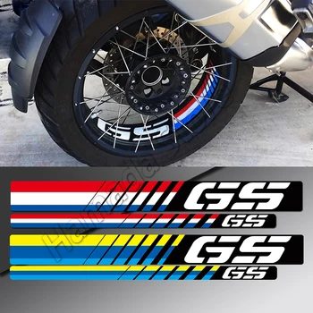 Autocollant Étanche pour Jante de Roue de Moto, Accessoires de Moulage, pour BMW Runder GS R1250GS ADV GS 1250 1200 Année 2006 à 2023 1