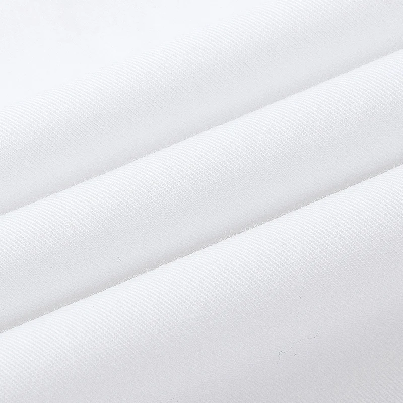 Chemise Classique à Manches Longues Style Décontractée Blanche pour Homme, Design Basique, Tenue Business, Social, Travail, Bureau