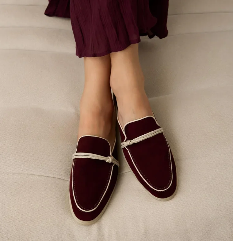 مصمم فاخر الشرق الأوسط شرابة الجلد المدبوغ أحذية ج...