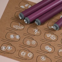 4/6/10/20Pcs Nail Art Stamping Pen Set DIY Flower Butterfly Graffiti Stamp Nail Pen Y2K Manicure Painting Templates Drawing Tool 2