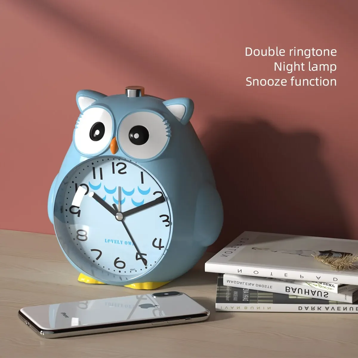 Alarm Clock Student Special Wake Up Artifact Cartoon Strong Small Bedroom Children Girls Dormitory Bedrooms Snooze Watch 2